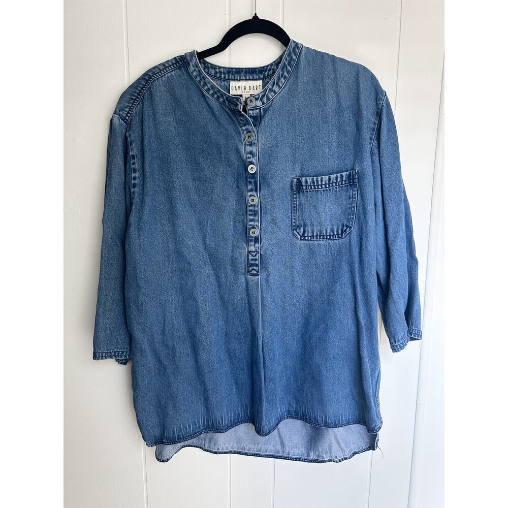 Vintage Denim Top Women's Large